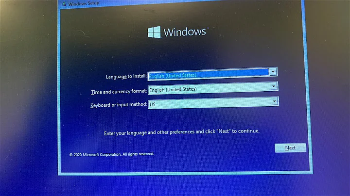 How to boot Surface from USB - Windows 10 Fresh Install