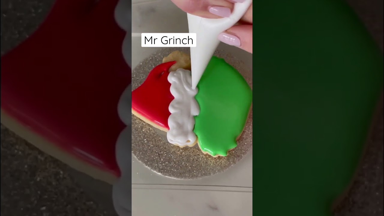 Mr Grinch cookie 