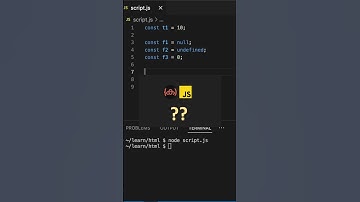Nullish coalescing operator | Javascript | #javascriptcode  #malayalam  #programming