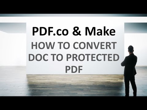 Convert DOC to PDF using Make (Formerly Integromat)