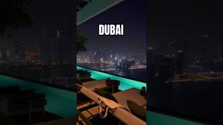 AURA SKYPOOL DUBAI 😍 #dubai #uae #auraskypool #night #view #viral #video #shorts