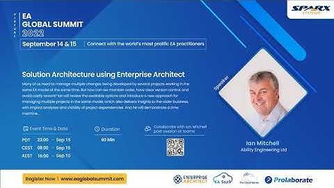 Solution Architecture using Enterprise Architect