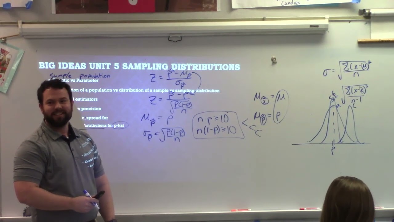 Jan 29 AP Statistics Review Session 1 MCQ for Unit 5 Sampling Distributions