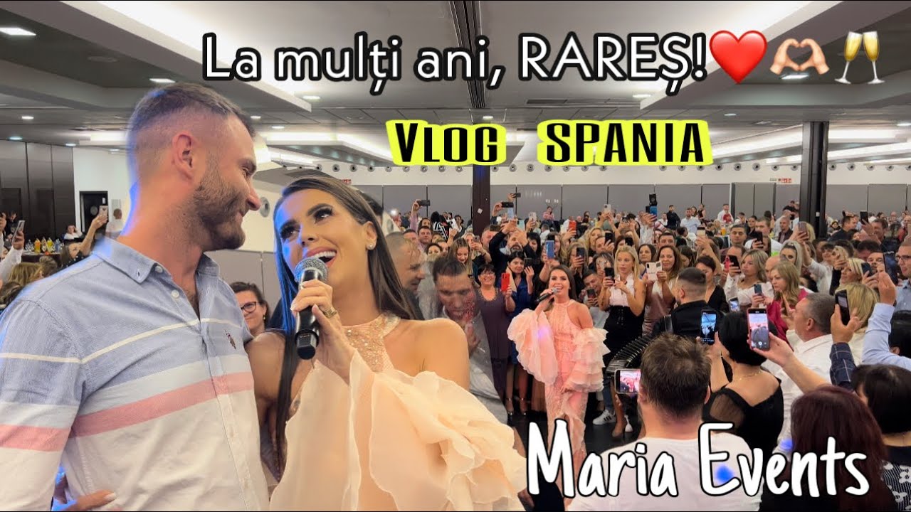 L-am sărbătorit pe Rareș în SPANIA‼️🥂🎂La mulți ani!!!❤️ Concert MARIA EVENTS