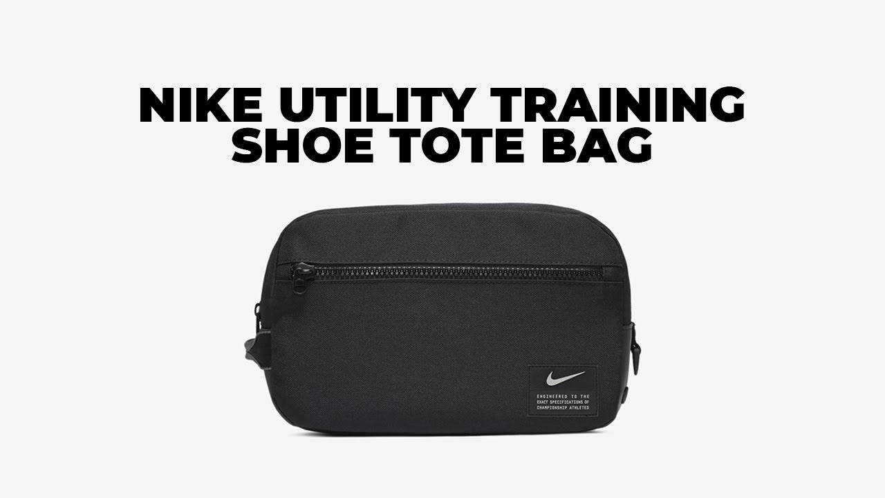 nike utility training shoe tote bag