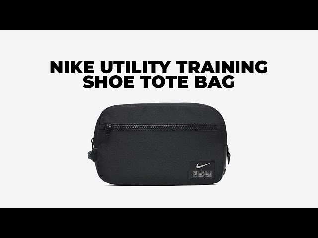 rekenmachine Overlappen voorspelling THE SHOE BAG WITH ORGANIZERS | Nike Utility Training Shoe Tote Bag | X  Reviews - YouTube