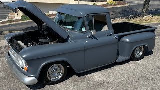 Test Drive 1957 Chevrolet C-10 Step Side SOLD FAST $23,900 Maplemotors.com #2326