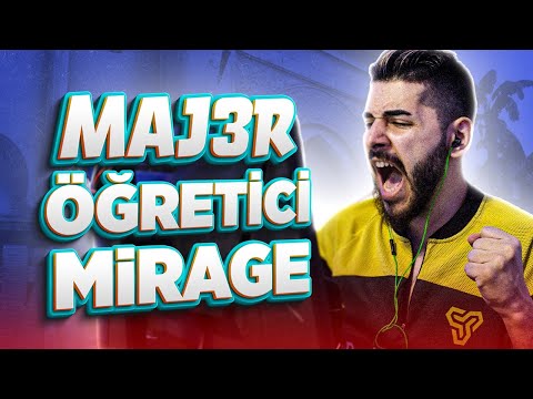 MAJ3R Random Oyuncularla Faceit Mirage Oynuyor | CSGO