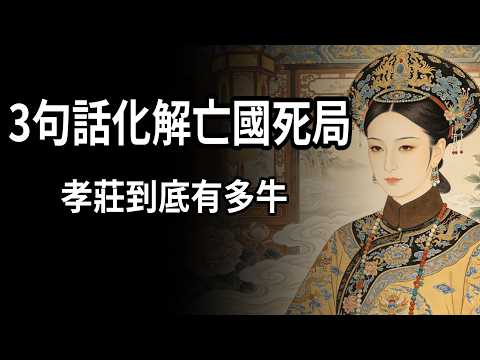 13歲聯姻，死後不入皇陵！孝莊太后隱忍70年的真實算計，看懂讓人頭皮發麻#孝莊太后 #清朝歷史 #春秋夜話 #歷史解說 #大玉兒