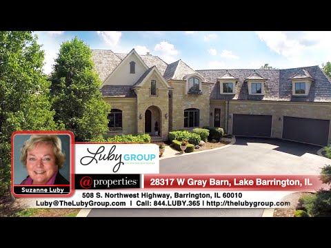 28317 W Gray Barn, Lake Barrington, IL home video tour