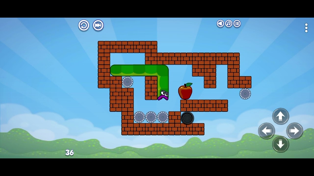Apple Worm - 36 level