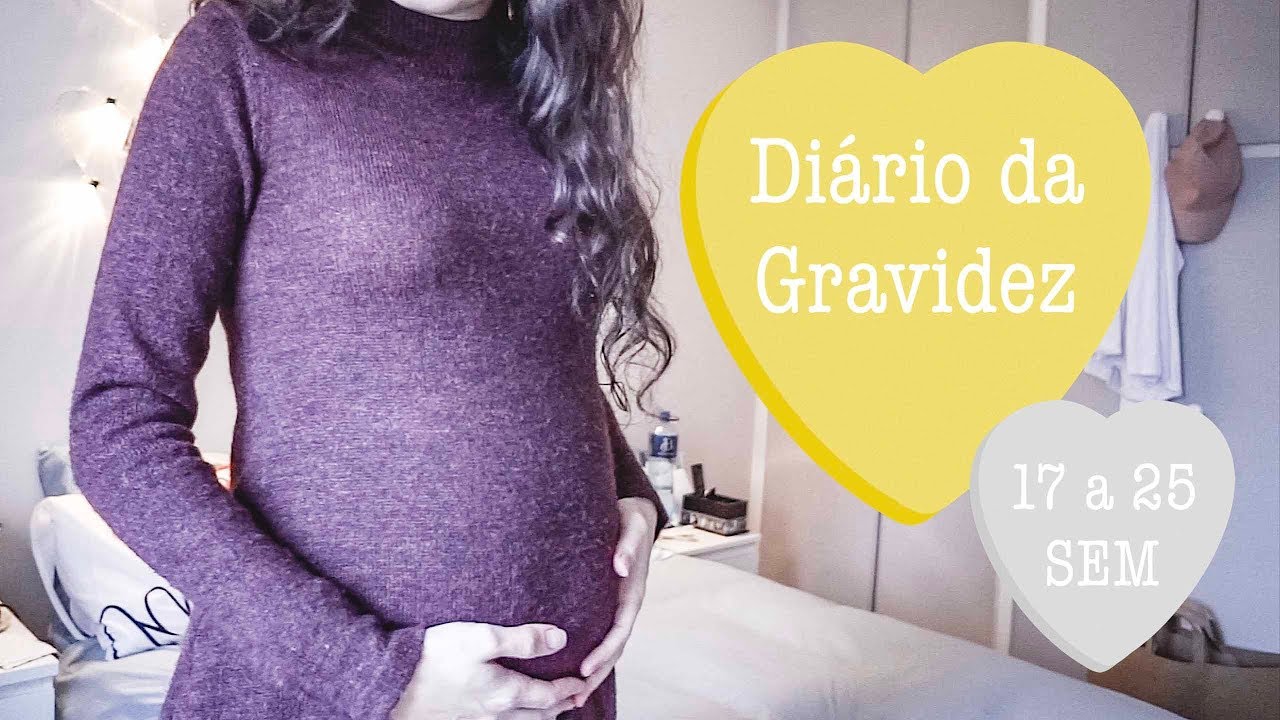 DIÁRIO DE GRAVIDEZ ♡ // 17 a 25 Semanas - Quantos Quilos Ganhei? Nome do Bebê? E o quartinho? gravidez medicina