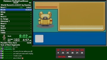 Pokemon Leaf Green Any% Speedrun (2:21:30)