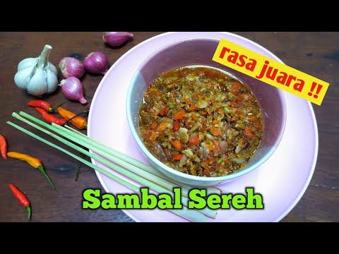 Sambal Sereh Bali Recipe