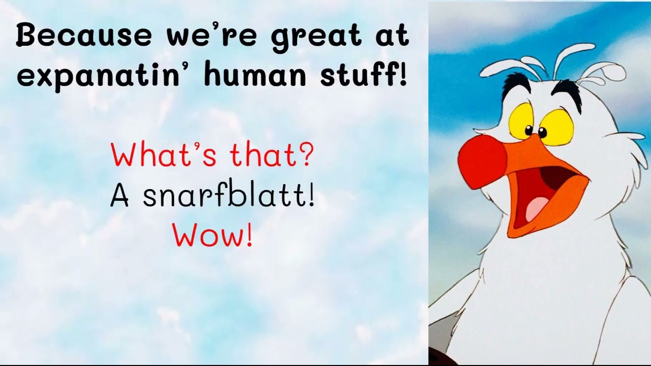 Human Stuff Rehearsal Track Little Mermaid Jr.