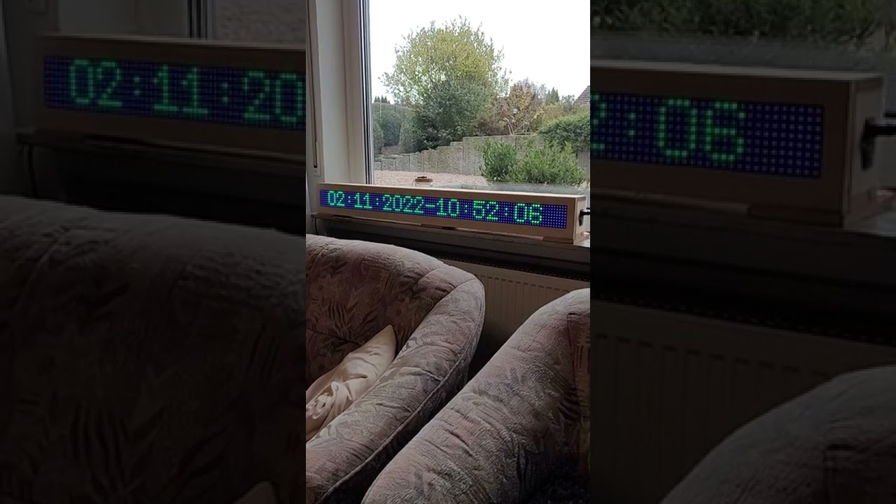 LED Matrix DCF77 with Teensy 4.0