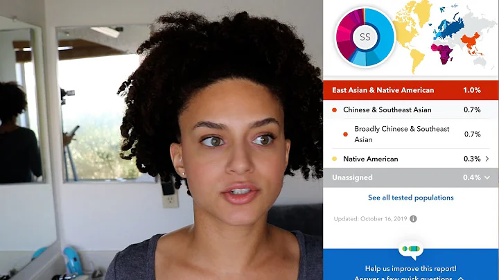 My 23AndMe DNA Results! | What Am I Mixed With? | ...