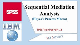 Sequential Mediation Analysis, Hayes sequential mediation (#Serial Mediation) (Lesson 12)