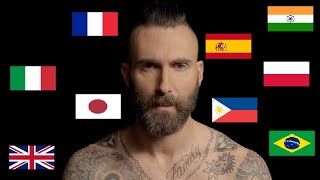 Video thumbnail of "MEMORIES in 9 Different Languages! (Maroon 5)"