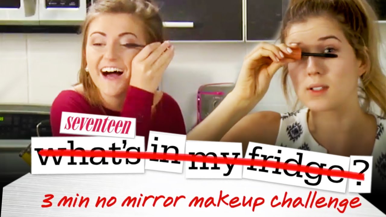 No Mirror Makeup Challenge with Meghan Rosette!