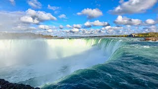 Niagara Waterfalls🔥🔥🔥 നായാഗ്ര വെള്ളചാട്ടത്തിന്റെ ചുവട്ടിൽ 😍❤️