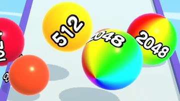 Ball Run 2048 Infinity - Satisfying Mobile Games New Update