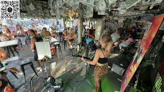 SUNDAY FUNDAY LIVE with Kari Wolf at Willie T's Key West! #Singer #Livemusic #Guitar #Keywest