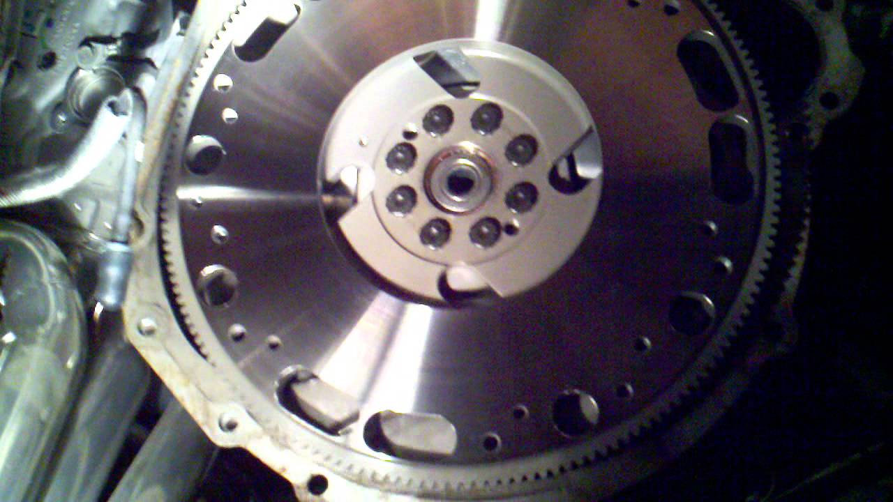 2011 2012 Mustang GT Exedy racing flywheel 8 bolt main YouTube
