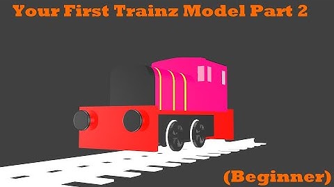 Harperman Helps Blender Your First Trainz Model Part 2: Cabs Materials and Bogey