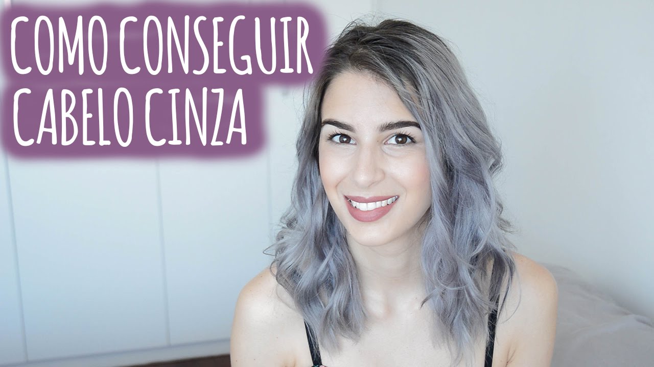 Tutorial: Cabelo Cinza Escuro