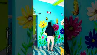 3D Flowers Wall Art