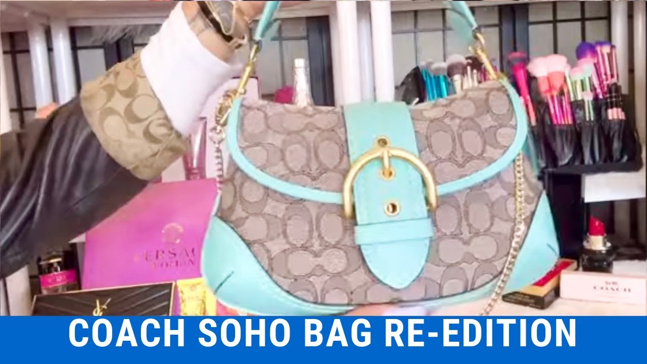 COACH SOHO BAG IN SIGNATURE JACQUARD RE-EDITION #coach #coachbag