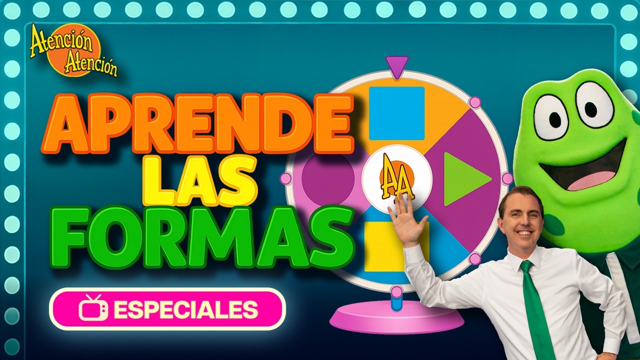 ¡Vamos a aprender las figuras geométricas! 🟩🟡🔷  Episodio Completo | Atención Atención