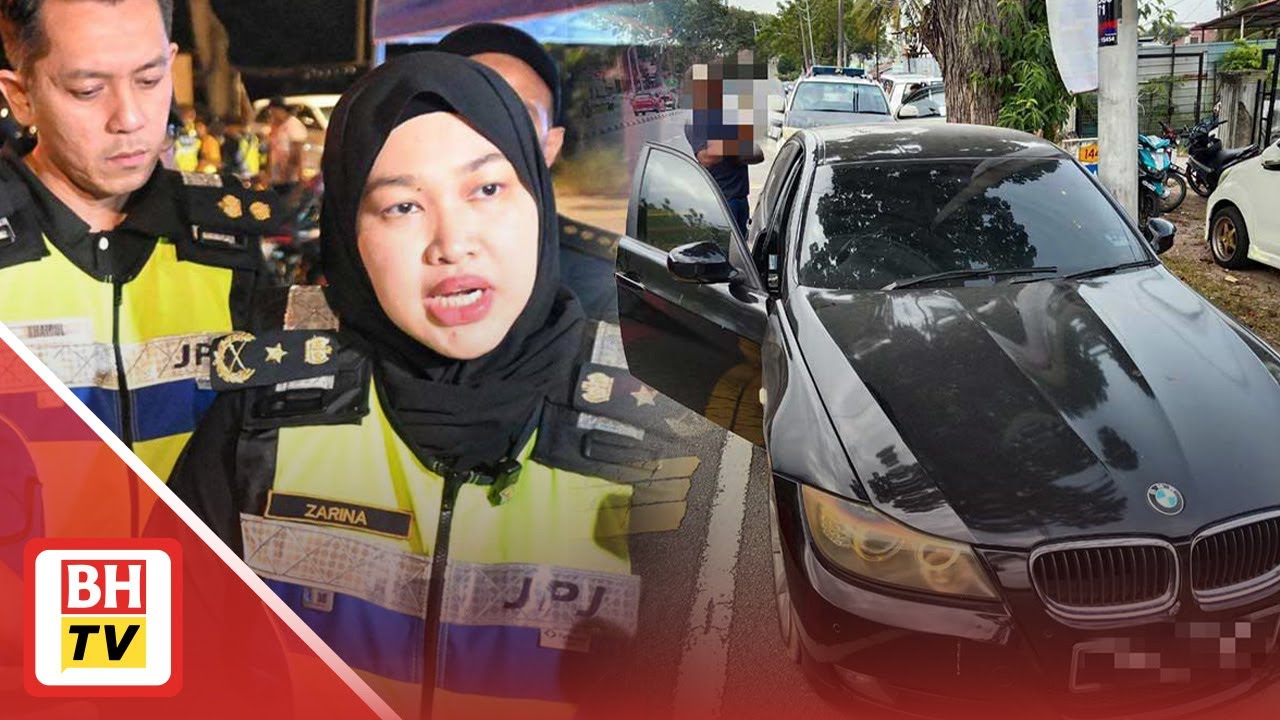 BMW dipandu ahli perniagaan Bangladesh disita JPJ