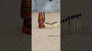 Macthstik Amazing experiment with Diwali crackers testing 🔥🧨💥#shorts #short #fireworks