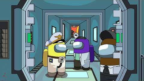 Among Us Animation CLASSIC █ Rick and Morty Reference █