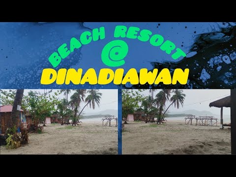 PASYALIN NATIN ANG BEACH KAHIT MAULAN SA DINADIAWAN @amsvlog0722
