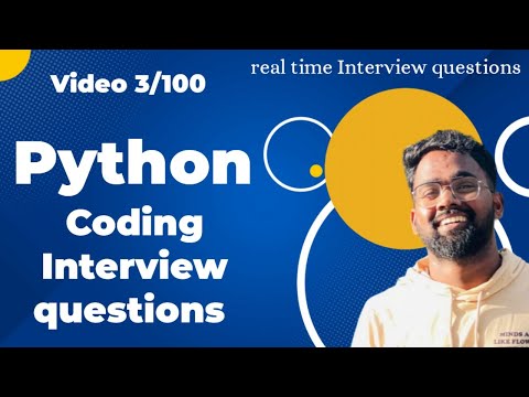 03 | Python coding interview questions | Syam BM