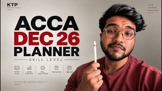 ACCA DEC 26 PLANNER | SKILL LEVEL
