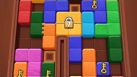 Wood Away Block Jam Level 256 Game Walkthrough Solution