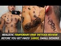 I got 26 tattoos in 1 day realistic fake tattoos review how to put on temporary tattoo stickers