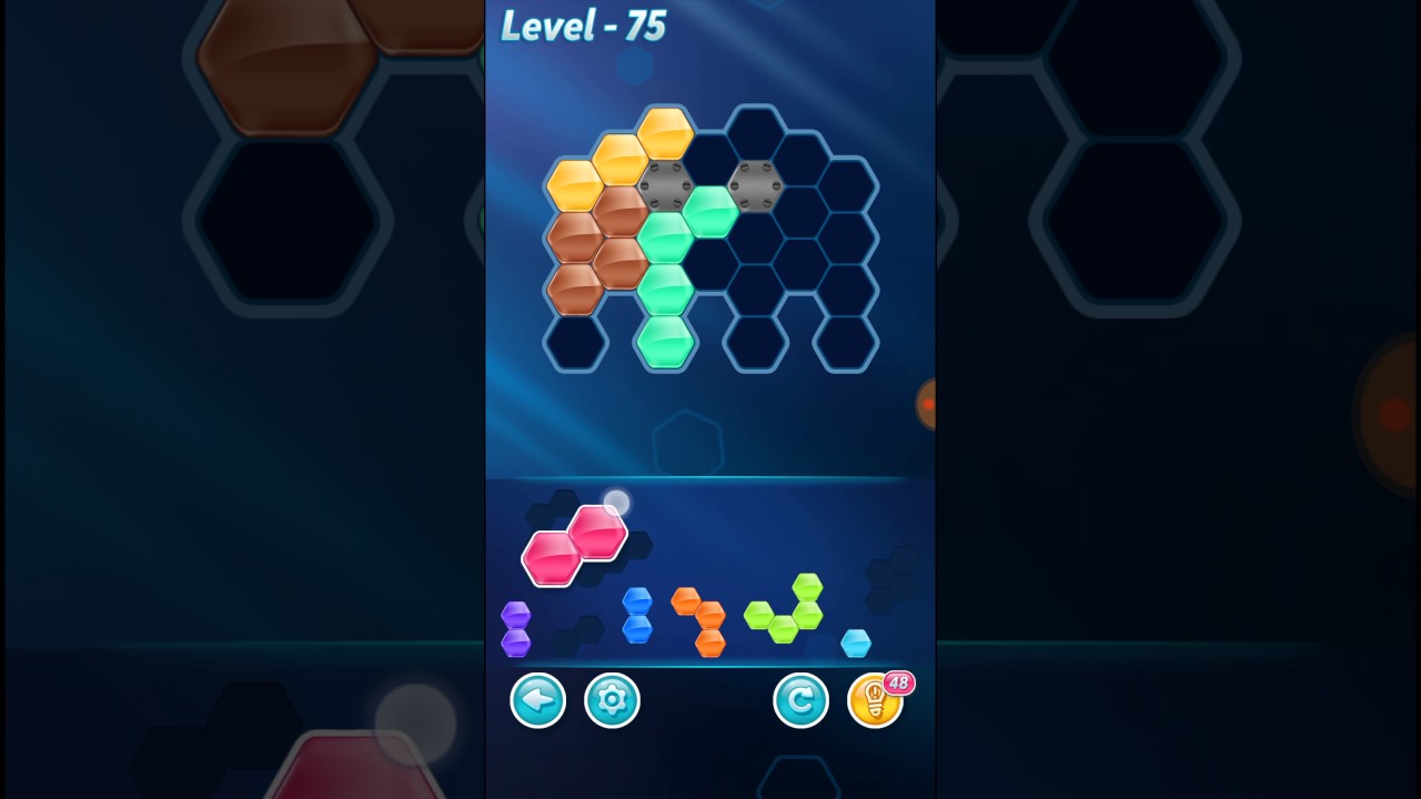 Block Hexa Puzzle Proficient Level 75 Walkthrough