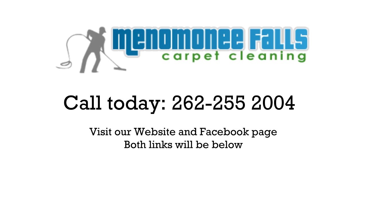 Menomonee Falls Carpet Cleaning Ad YouTube