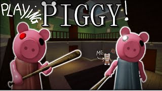 PLAYING PIGGY! (Roblox)