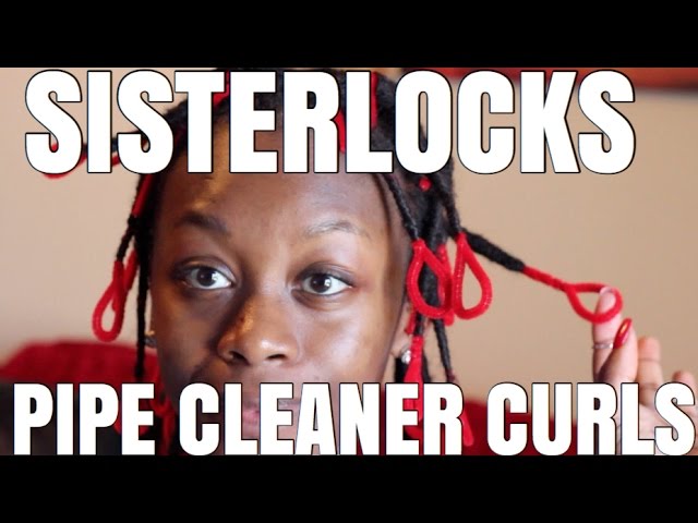 Loc'D - Pipe Cleaner Curls on #Sisterlocks by @thelatoya ・・・ ❤ What I did  in 10 easy steps: 1. Wash hair with shampoo only - no conditoner and no  other products 2.