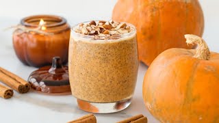 Healthy Pumpkin Chia Pudding | 5-Minute Recipe