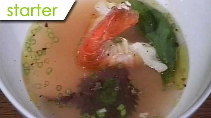 Tomato soup with shrimps - Silent Cooking with Pat...