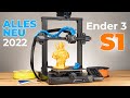 Creality ENDER 3 S1 - BESTER Anfänger 3D Drucker 2022? (XXL TEST)