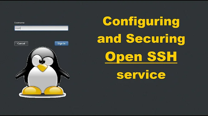 Configuring and Securing Open SSH service || Remote login || SSh in Linux