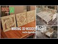 (DIY)Making 3D Wooden Boards And Its Applications | Làm Bảng Gỗ 3D Và Ứng Dụng Của Nó #woodworking